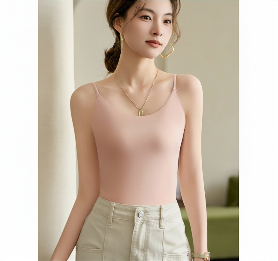 WW | V-ausschnitt Spaghetti Top