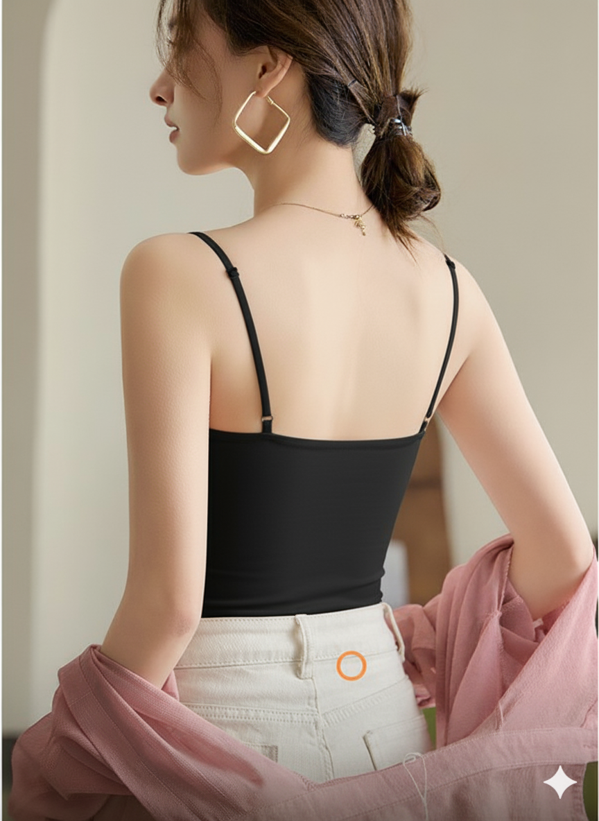 WW | V-ausschnitt Spaghetti Top