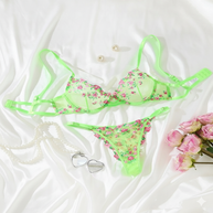 WW-Unterwäsche Zweiteiler mit Kontrastfarben