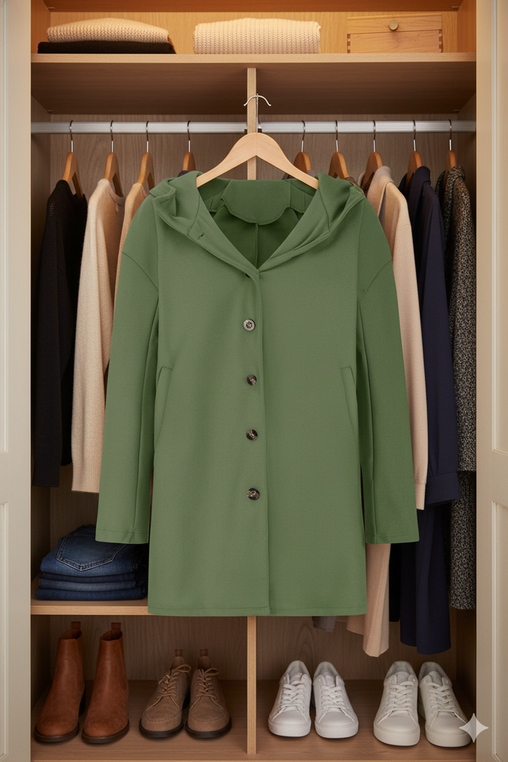 W&W Mode Amsterdam | Eleganter Modemantel  für Damen (neueste Kollektion)