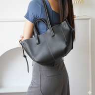 WW | Luxuriöse Leder Shopper