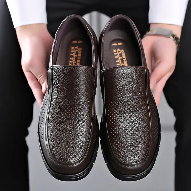 W&W Mode - Herren-Freizeitschuhe aus echtem Leder