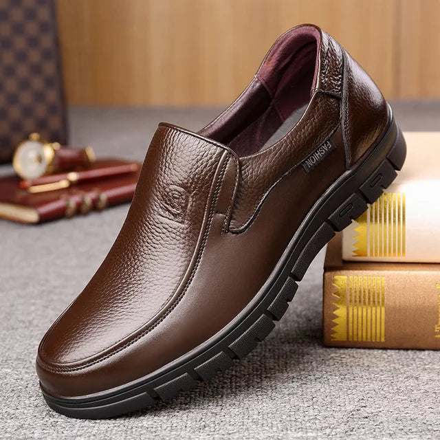 W&W Mode - Herren-Freizeitschuhe aus echtem Leder