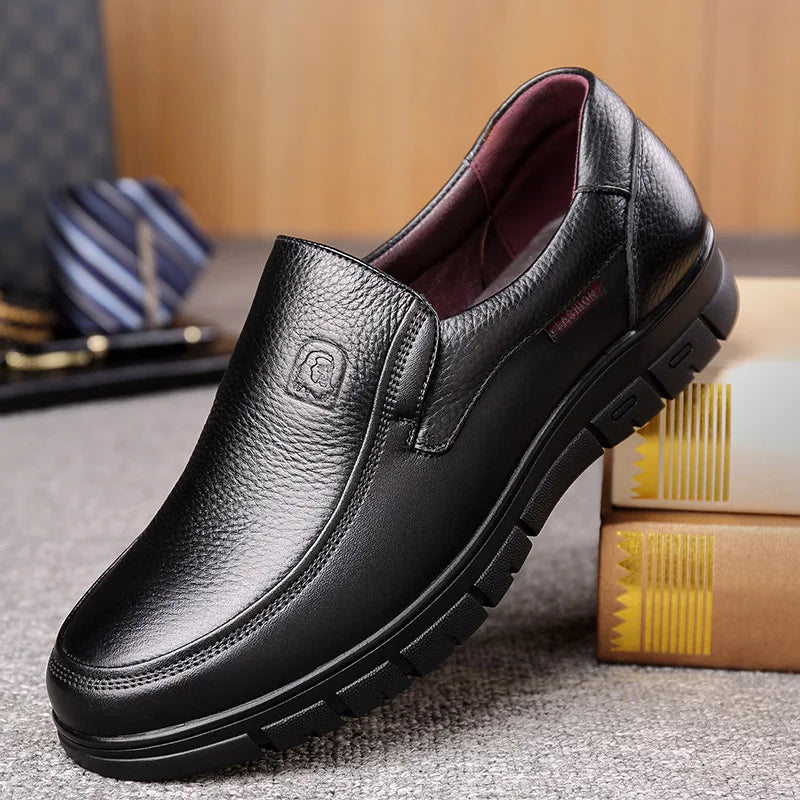 W&W Mode - Herren-Freizeitschuhe aus echtem Leder