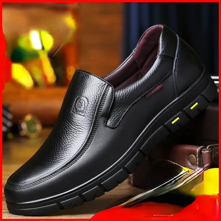 W&W Mode - Herren-Freizeitschuhe aus echtem Leder