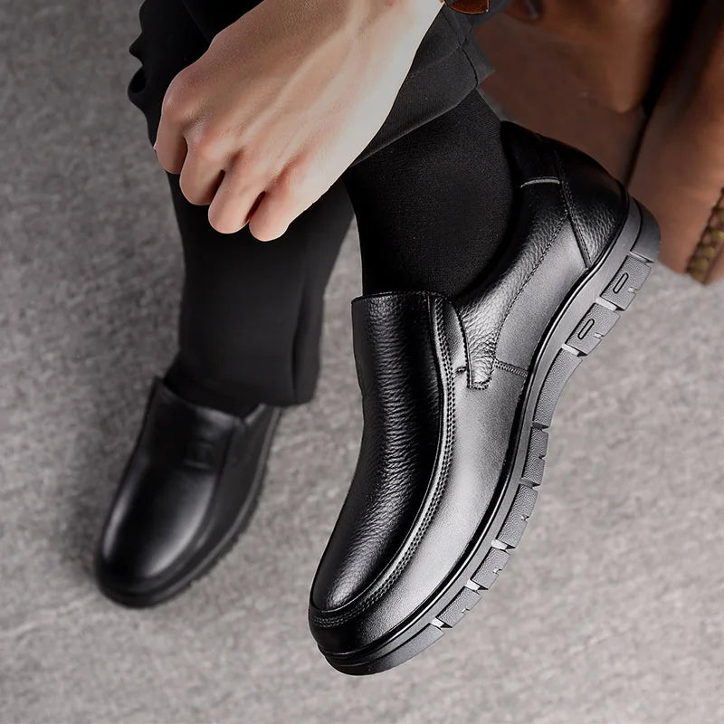 W&W Mode - Herren-Freizeitschuhe aus echtem Leder