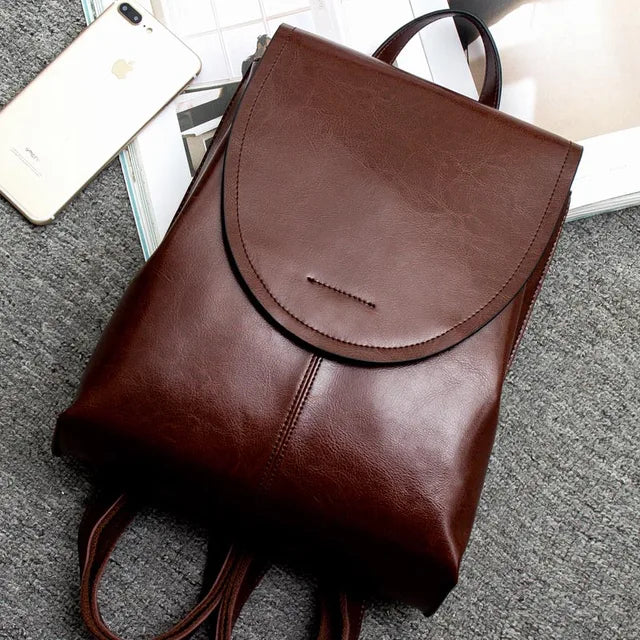 WW | Leder Mini Rucksack Für Frauen Luxuriös Und Vielseitig