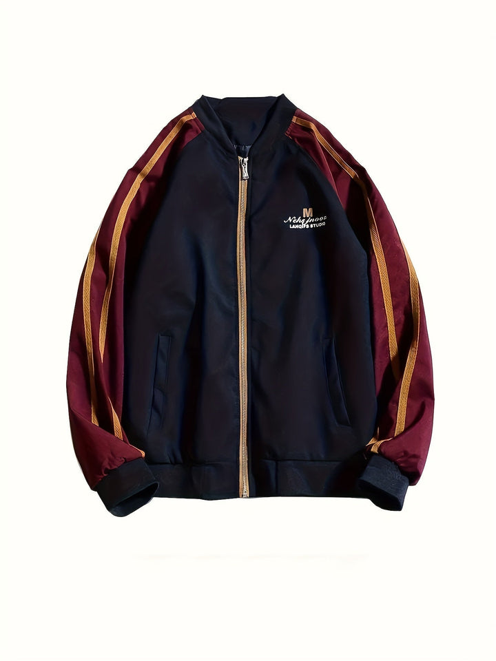W&W Mode | Stilvolle Farbblockjacke Mit Sportlichem Look