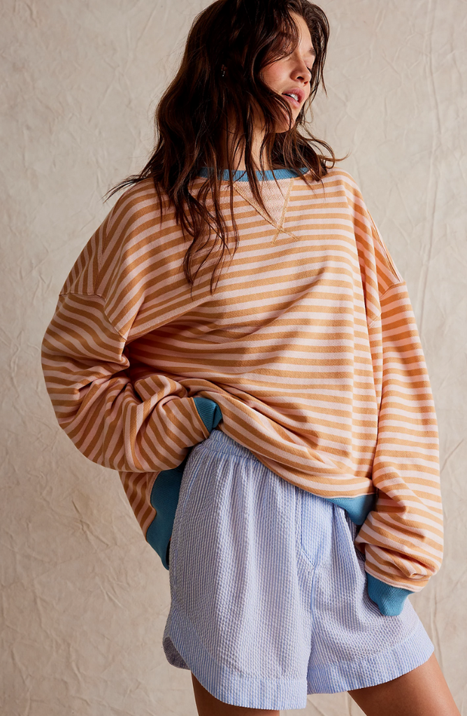WW | Shirt Lange Ärmel Pullover Große Sweatshirt Damenbekleidung