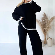 Gestrickte Loungewear Set