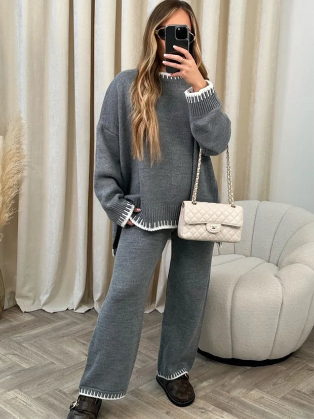 Gestrickte Loungewear Set