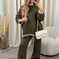 Gestrickte Loungewear Set
