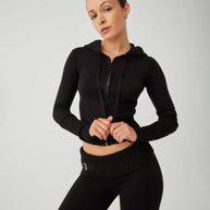 WW | Loungewear Set Damen Zip Zweiteiliges Set aus Strickjacke und Strickhose