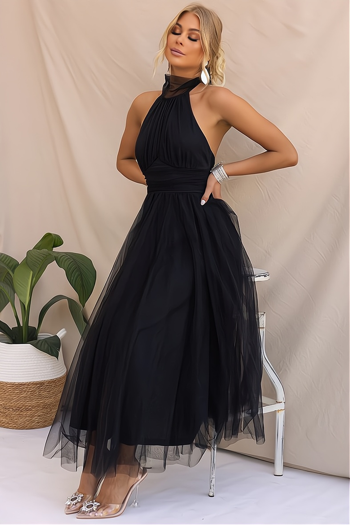 W&W Mode | Stilvolles Ärmelloses Partykleid - Perfekt für einen Raffinierten Abendlook