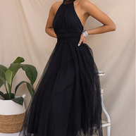 Ärmelloses Partykleid