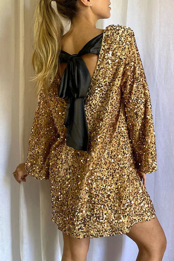 WW | Langarm Mini WW | Partykleid