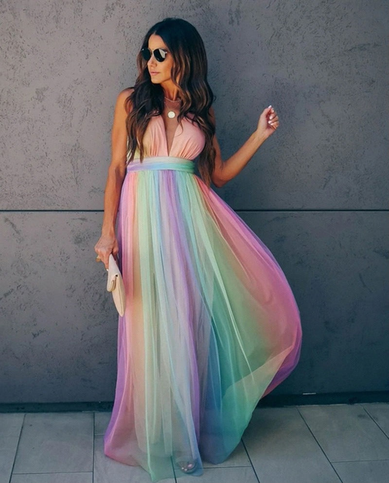Ärmelloses Kleid für Damen