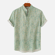WW - Blumiges Herrenhemd