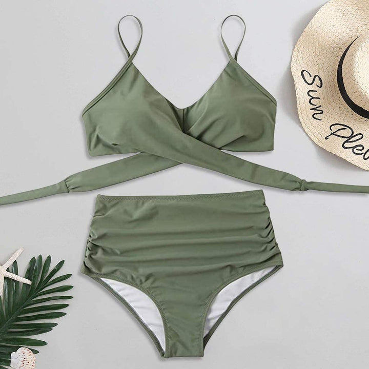 W&W Mode | Buntes High-Waist-Biki für Damen