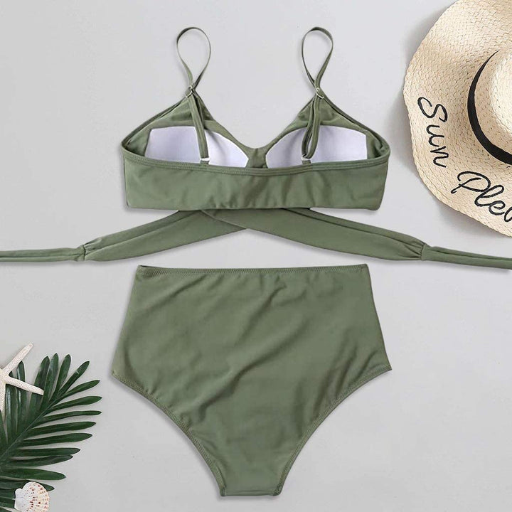 W&W Mode | Buntes High-Waist-Biki für Damen