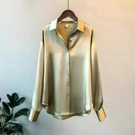 WW | Luxe Schicke Bluse Aus Seide