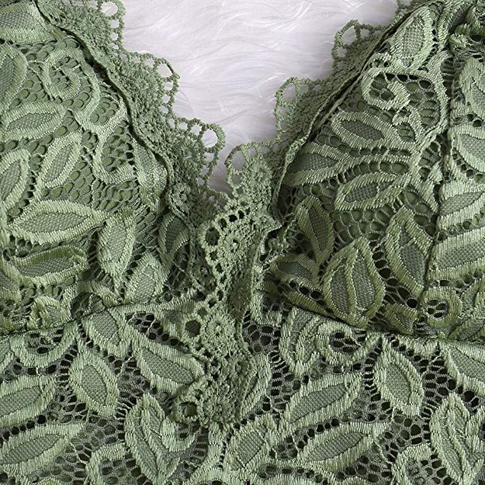WW | Verführerisches Spitzen Bralette Crop Top