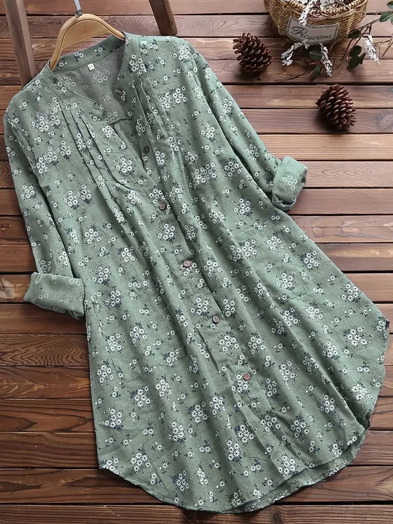 WW | Blumige Bluse mit romantischem Design