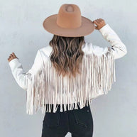WW | WildlederFransenjacke für Damen