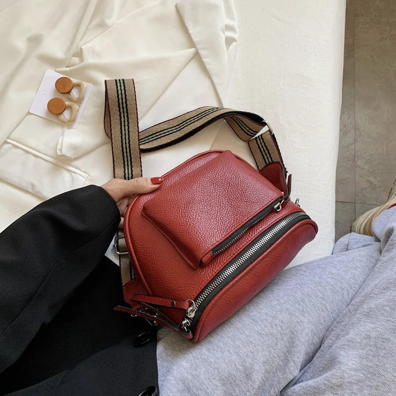 WW Umhängetasche | Retro-Schultergurt Dametasche