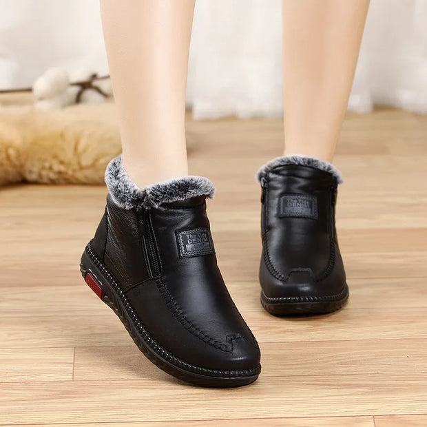 W&W - Wasserdichte Lederstiefel