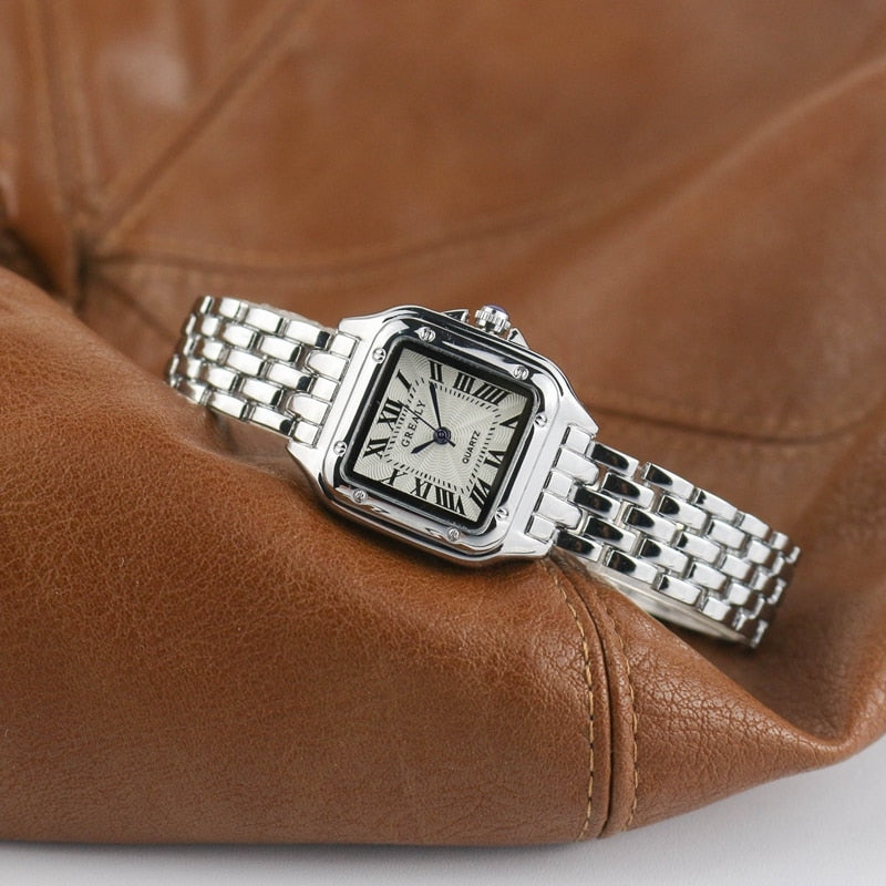 WW | Quadratische Damen Uhr