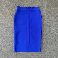 WW | Frauen Neue Rayon Bandage Rock Elegante Bleistiftrock Berühmte Sexy Club Party Kleidung Vintage Vestios