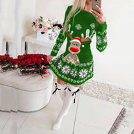 WW -  Hässlicher Weihnachtspulli - Casual jumper med rensdyrprint