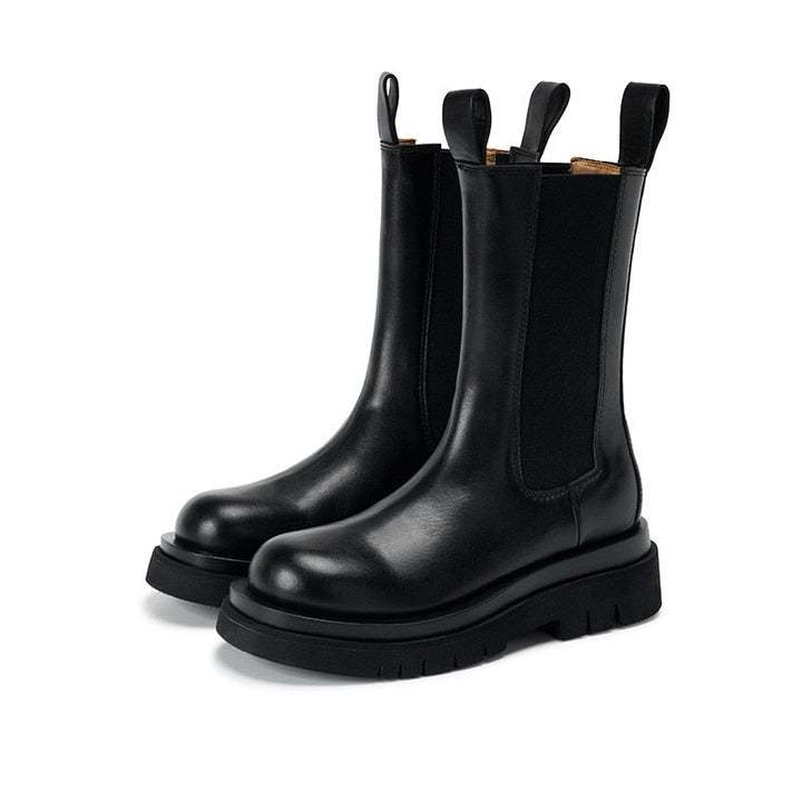 W&W Mode | Klassische Lederstiefel
