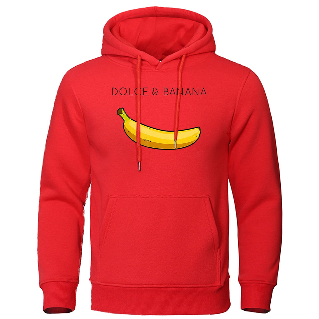 Steve™ - Kapuzenpulli mit Bananendruck