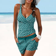 WW | Strandmode mit Polka-Druck