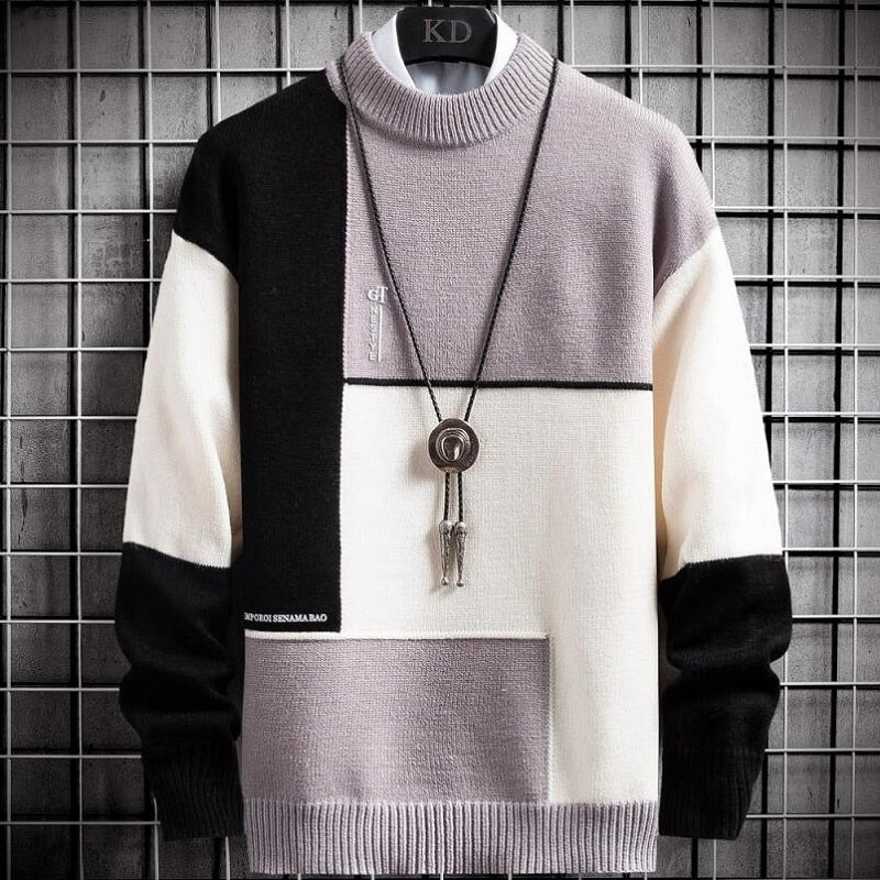 W&W Mode | Patchwork Pullover