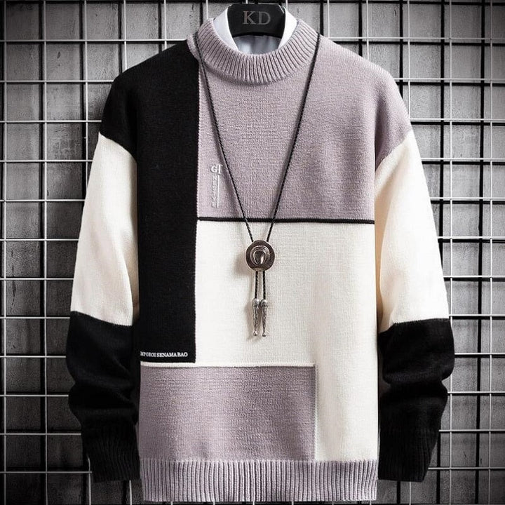 W&W Mode | Patchwork Pullover