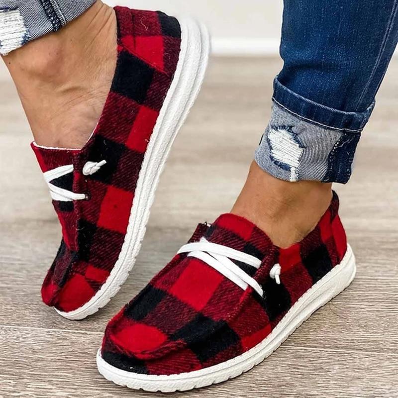 WW | Canvas Schnürschuhe für Damen