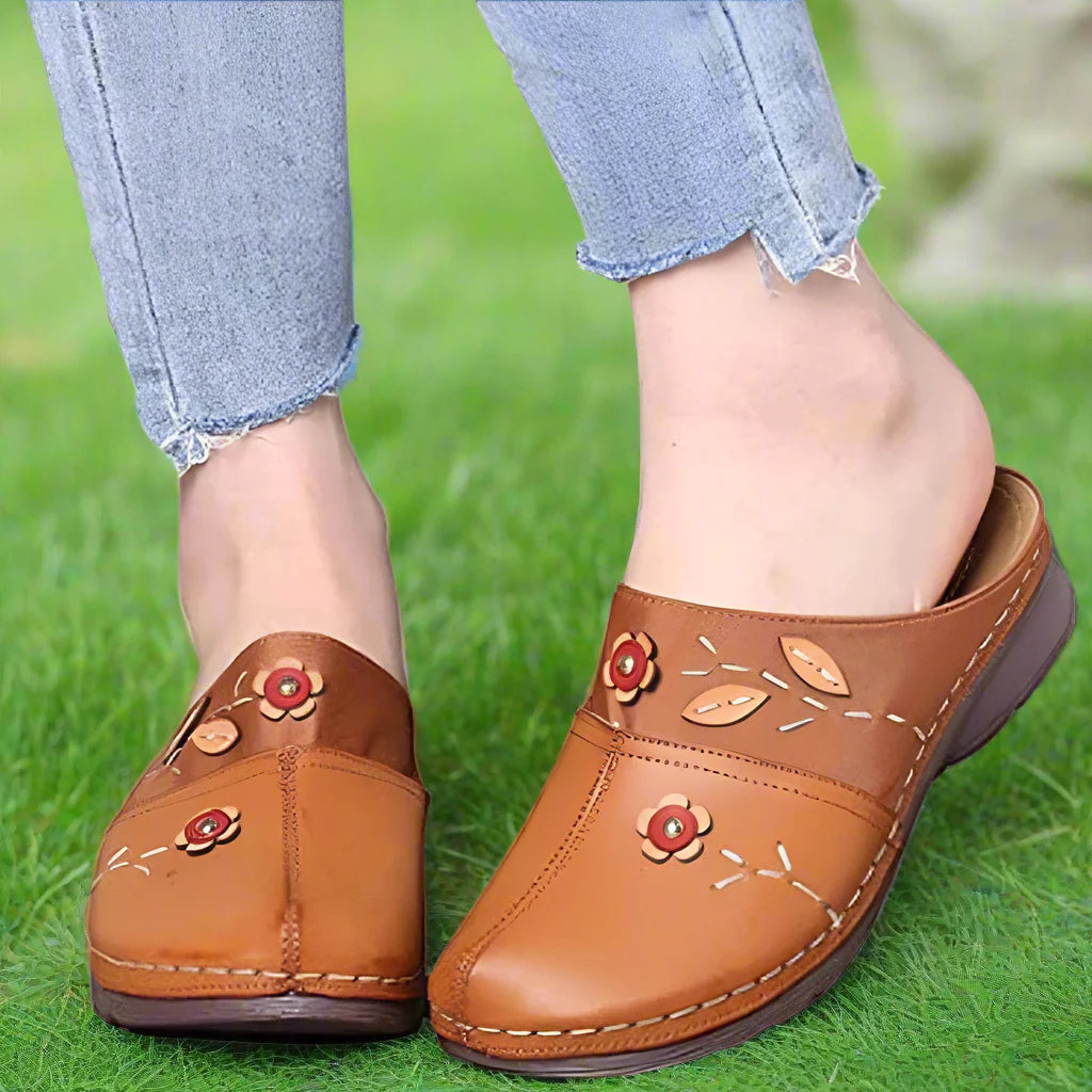 WW | Florale Plateau Sandalen Für Frühling Und Sommer Für Damen