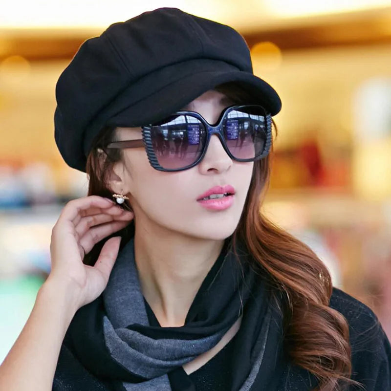 WW | Elegante Damen Newsboy Cap Für Jede Saison
