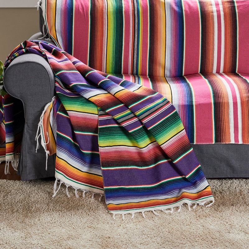 WW | Boho Stil Strand Picknickdecke / Wurfteppich