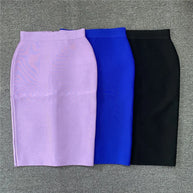 WW | Frauen Neue Rayon Bandage Rock Elegante Bleistiftrock Berühmte Sexy Club Party Kleidung Vintage Vestios