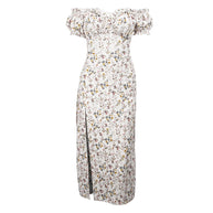 WW - Maxikleid mit puffärmel