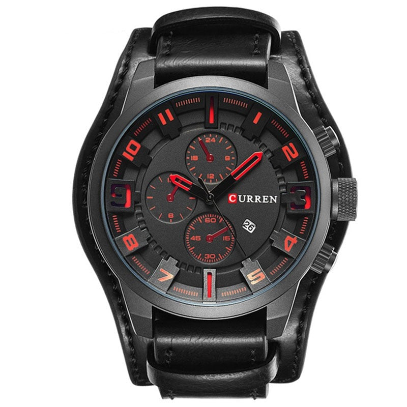 WW | Luxe Navigator Uhr Lederband