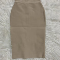 WW | Frauen Neue Rayon Bandage Rock Elegante Bleistiftrock Berühmte Sexy Club Party Kleidung Vintage Vestios