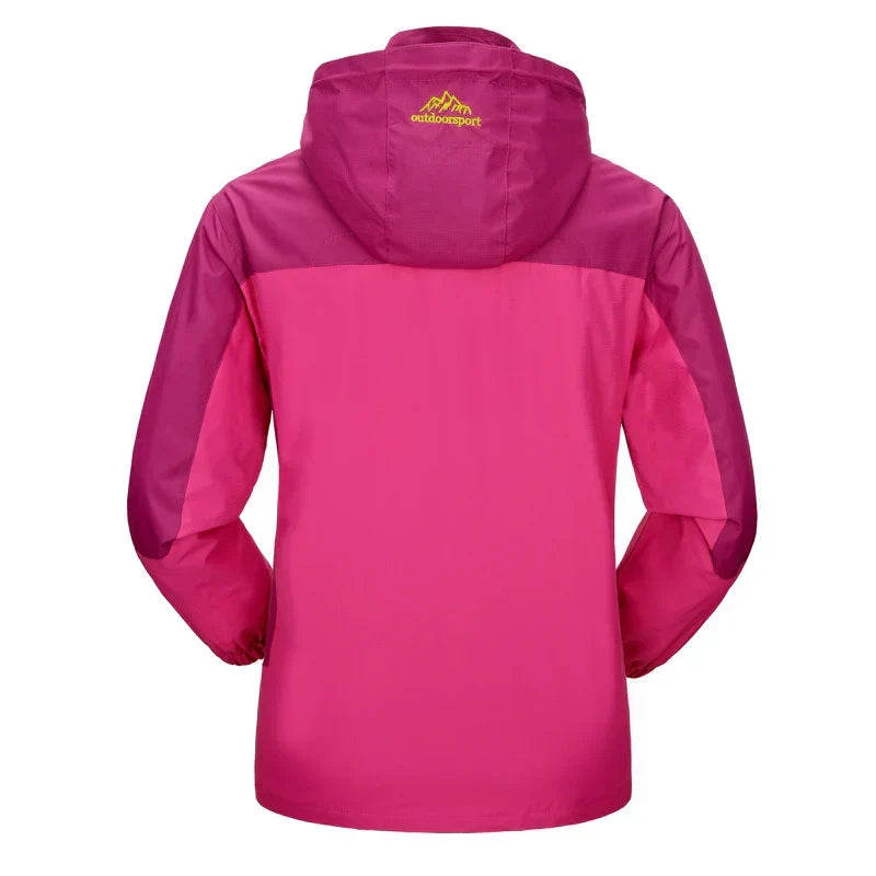 W&W Mode | Wasserdichte Trekking-Windjacke Für Frauen