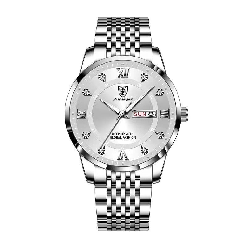W&W Mode - Damen Stilvolle Armbanduhr, Klassisches & Zeitloses Design