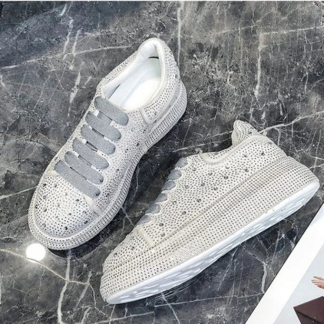 W&W Mode | Luxus Sportschuhe mit Kristallen