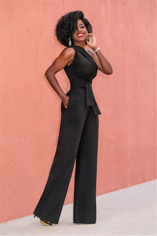 WW | One-Shoulder Jumpsuit Elegant und Modern